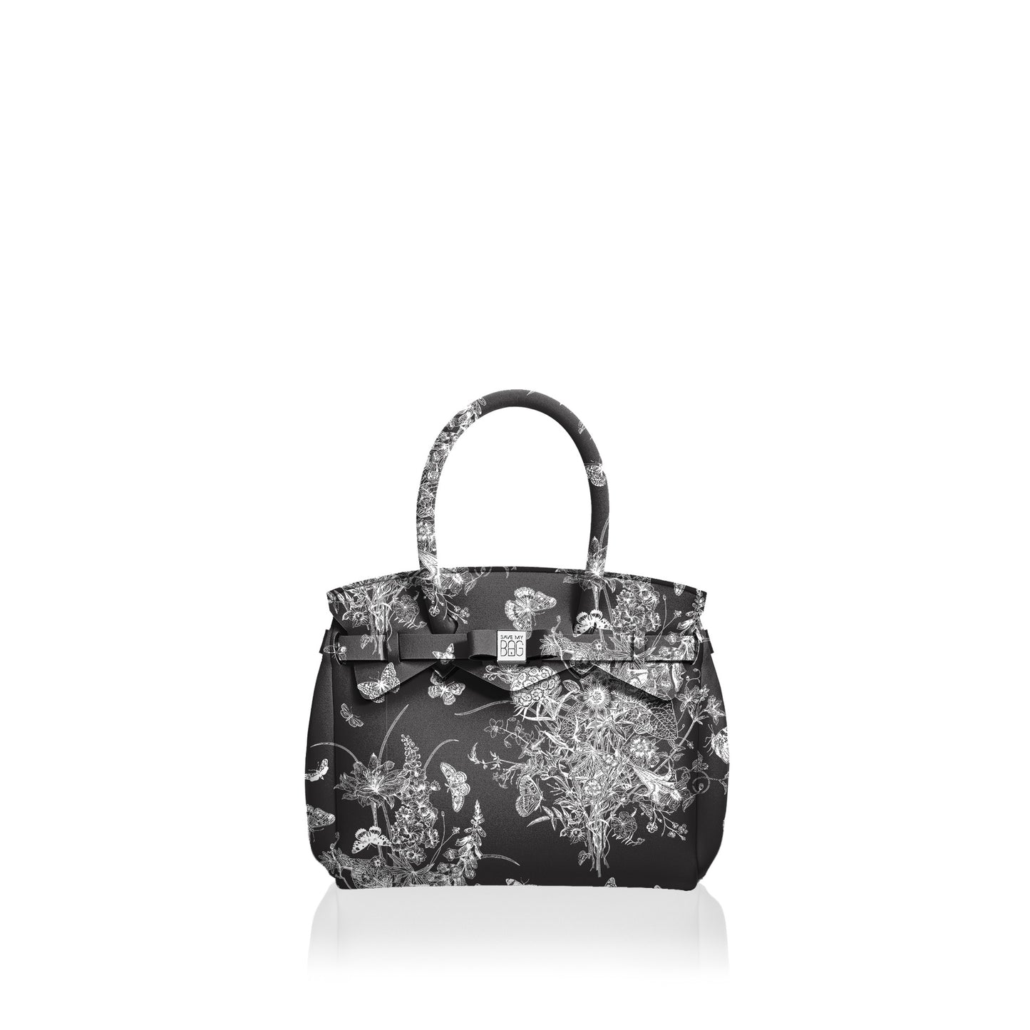 Cartera Petite Miss Toile Garden Noir