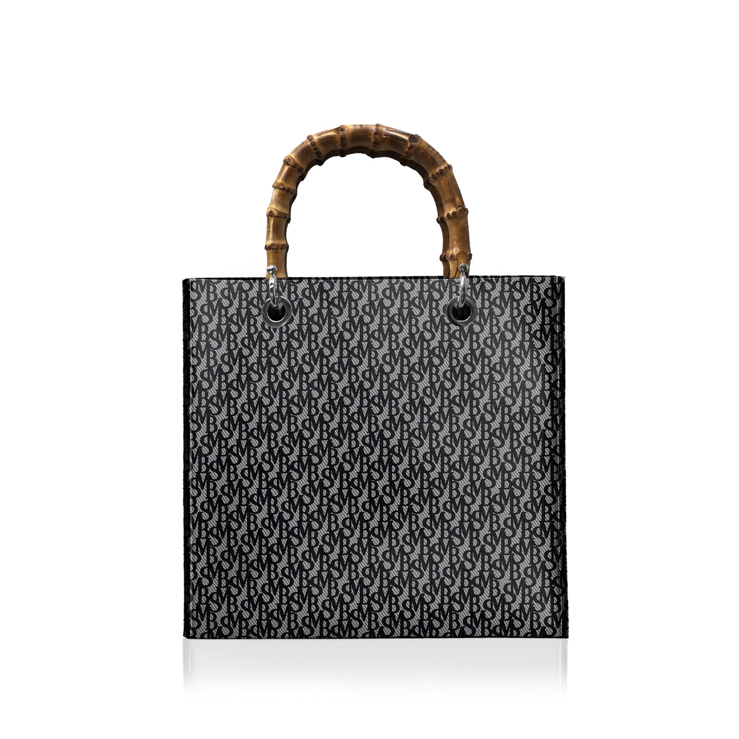 Cartera Tote Bamboo Monogram Nero